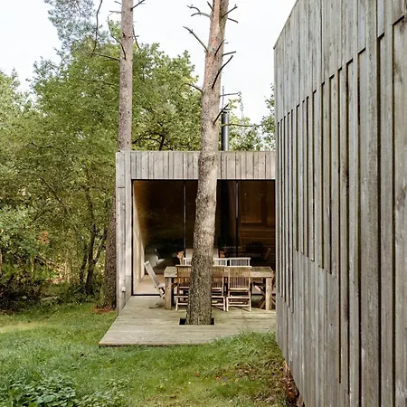 Nyaraló Architect-designed Dream House Amidst The Woods Ebeltoft